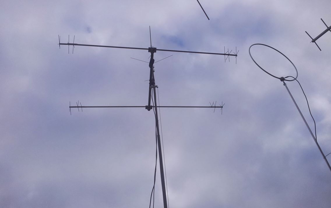 Antennes van de Radio Zendamateur